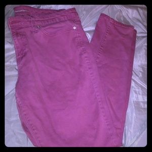 Lavender Mossimo Skinny Jeans